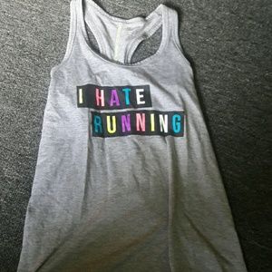 i hate running shirt